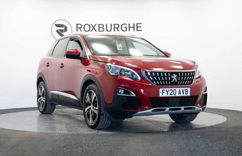 Red Used 2020 Peugeot 3008 Allure SUV | £14,490 (Fair price) - Image 1/4
