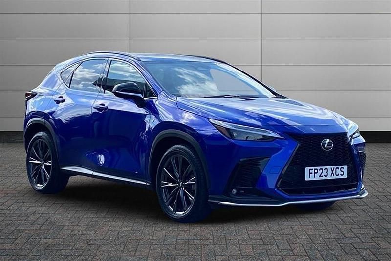 Blue Used 2023 Lexus NX450h+ Sport Line SUV | £47,668 (A bit pricey) - Image 1/4