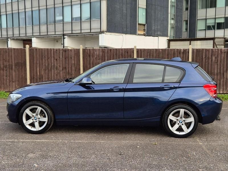 Used BMW 116 Sport Line 2014 Blue Hatchback