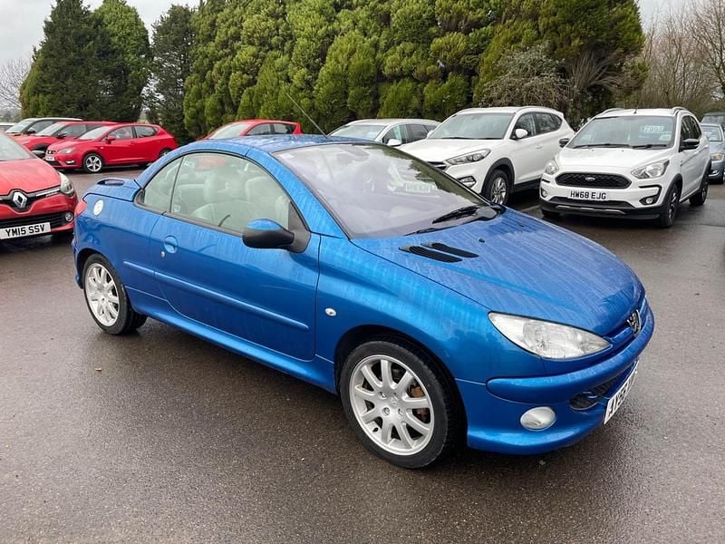 Used Peugeot 206 Allure 2006 Blue Cabriolet