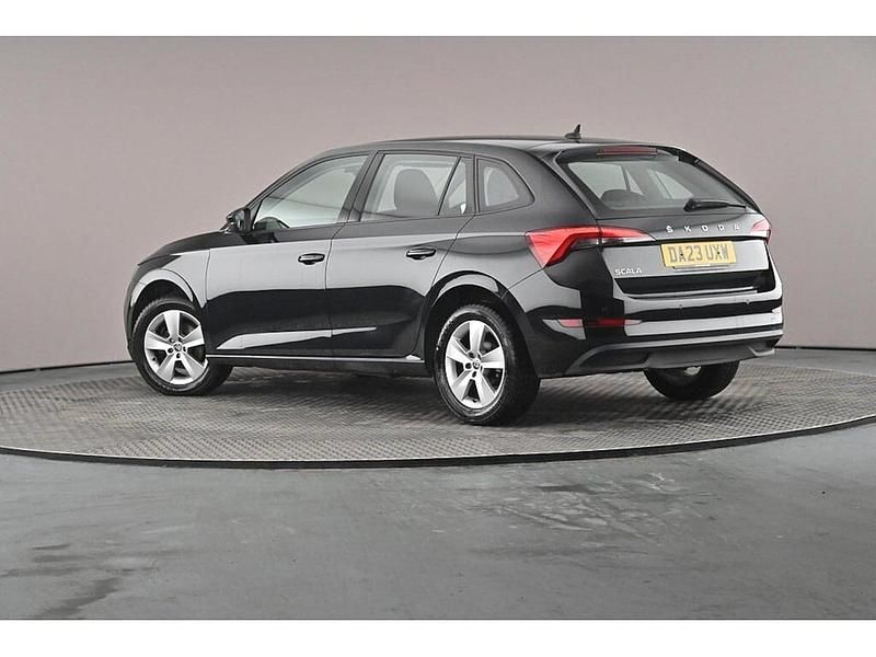 Used Skoda Scala SE 110 HP (80 kW) 2023 Black magic pearl effect Hatchback