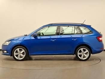 Used Skoda Fabia SE L 110 HP (80 kW) 2018 Blue Estate