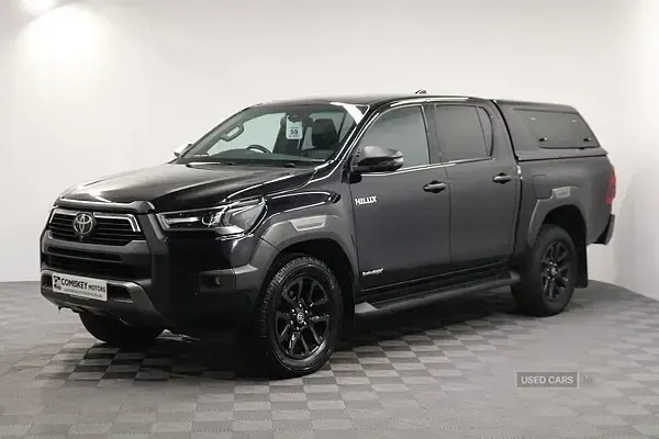 Used Toyota HiLux 204 HP (150 kW) 2022 Black Pickup