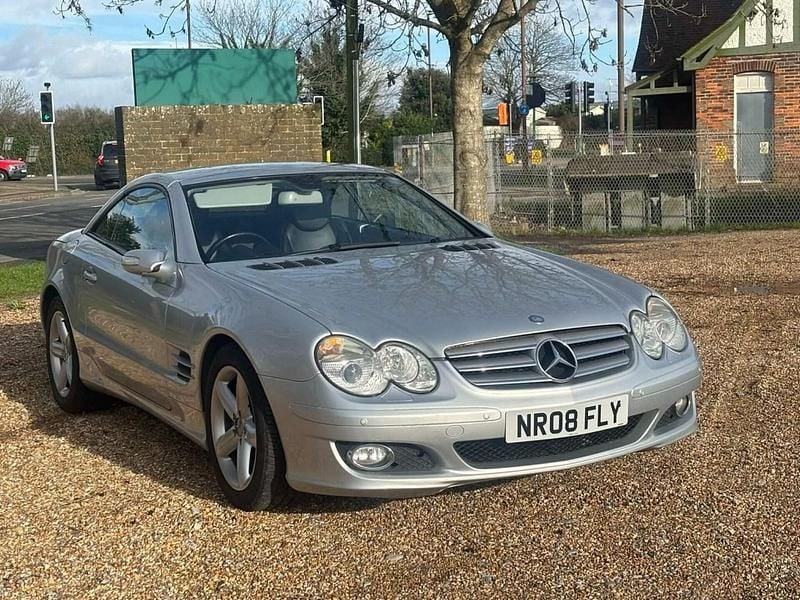 Used Mercedes SL350 2008 Silver Cabriolet