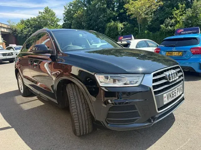 Used Audi Q3 Design 150 HP (110 kW) 2015 Black SUV