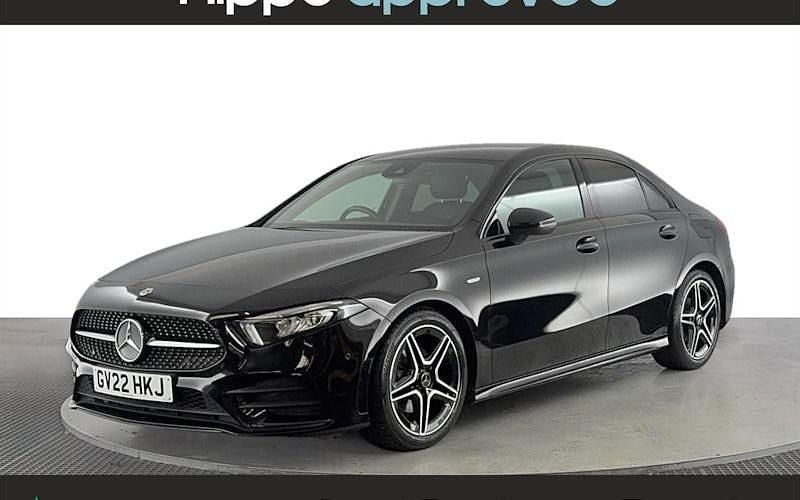 Black Used 2022 Mercedes A180 Executive Sedan | £20,220 (Fair price) - Image 1/4