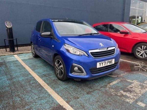 Calvi blue Used 2021 Peugeot 108 Allure Hatchback | £9,495 (A bit pricey) - Image 1/1