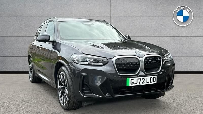 Grey Used 2022 BMW iX3 M Sport SUV | £31,239 (Fair price) - Image 1/4