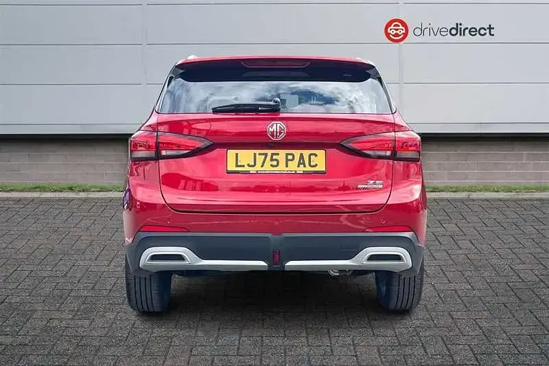 Used MG ZS Trophy 196 HP (144 kW) 2025 Red SUV