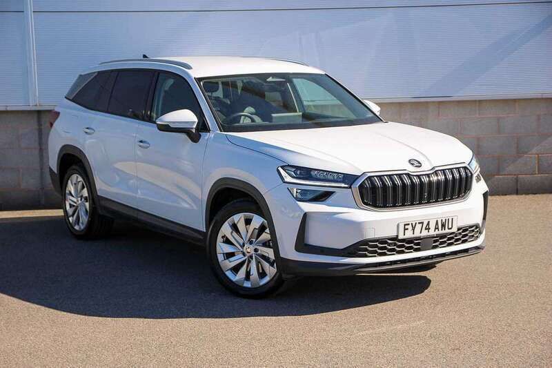 White Used 2024 Skoda Kodiaq SE L SUV | £30,690 (A bit pricey) - Image 1/4