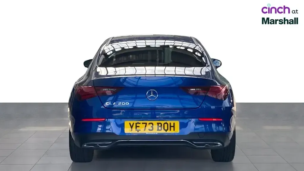 Used Mercedes CLA200 Executive 163 HP (119 kW) 2023 Blue Coupe