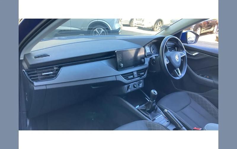 Used Skoda Scala SE 95 HP (69 kW) 2019 Blue Hatchback