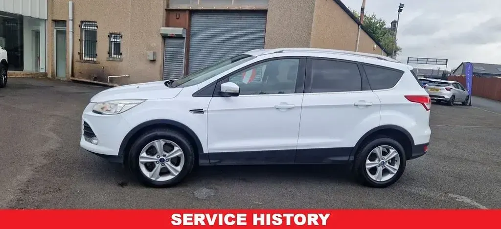 Used Ford Kuga Zetec 163 HP (119 kW) 2013 White SUV