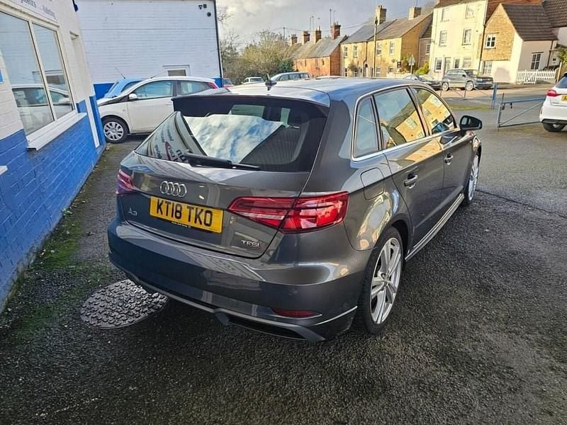 Used Audi A3 Sportback S-Line 150 HP (110 kW) 2018 Grey Hatchback