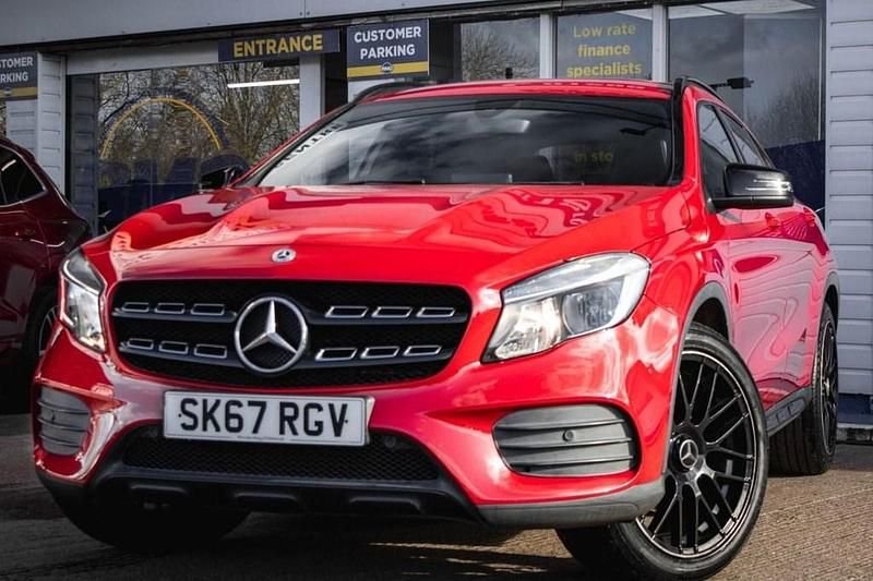 Used Mercedes A220 AMG line 177 HP (130 kW) 2017 Red SUV