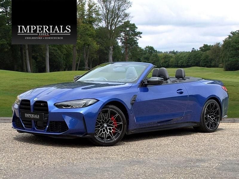 Blue Used 2022 BMW M4 Cabriolet Competition Edition Cabriolet | £48,948 (Good price) - Image 1/4