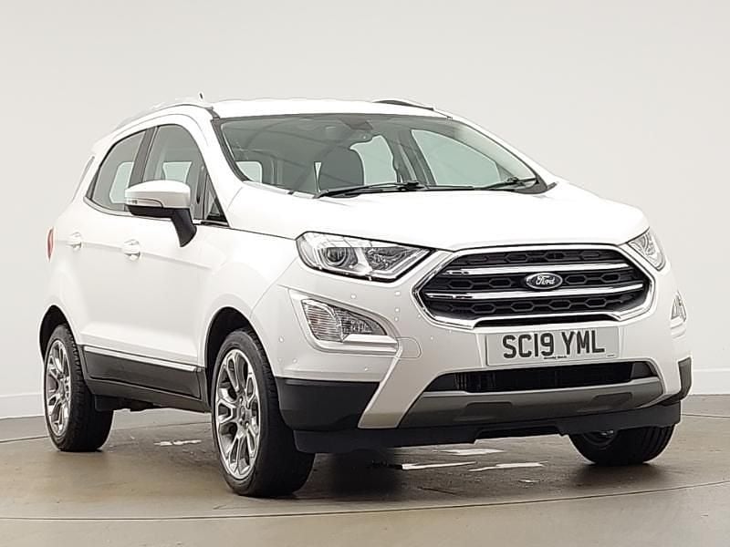 White Used 2019 Ford Ecosport Titanium SUV | £10,298 (Fair price) - Image 1/4