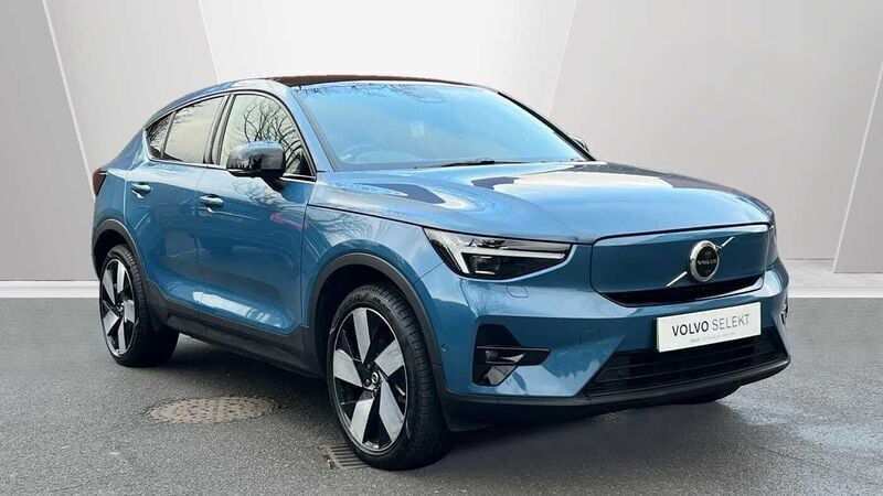 Blue Used 2023 Volvo EC40 Ultimate SUV | £31,990 - Image 1/3