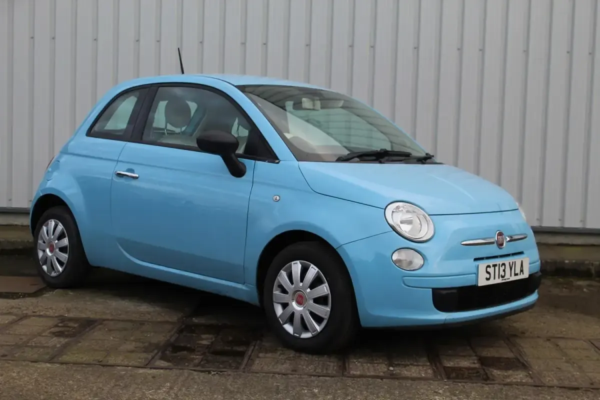 Używany Fiat 500 Pop 69 KM (50 kW) 2013 Niebieski Hatchback