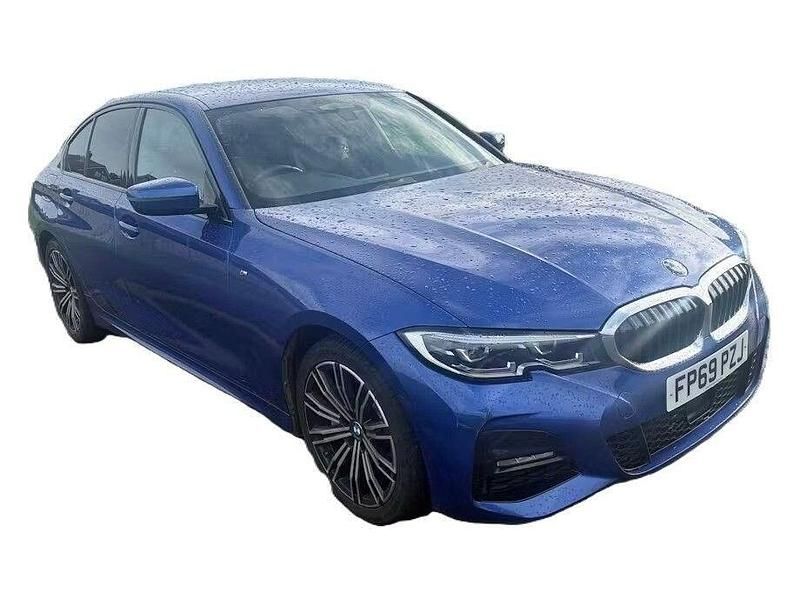Used BMW 330e M Sport 2019 Blue Sedan