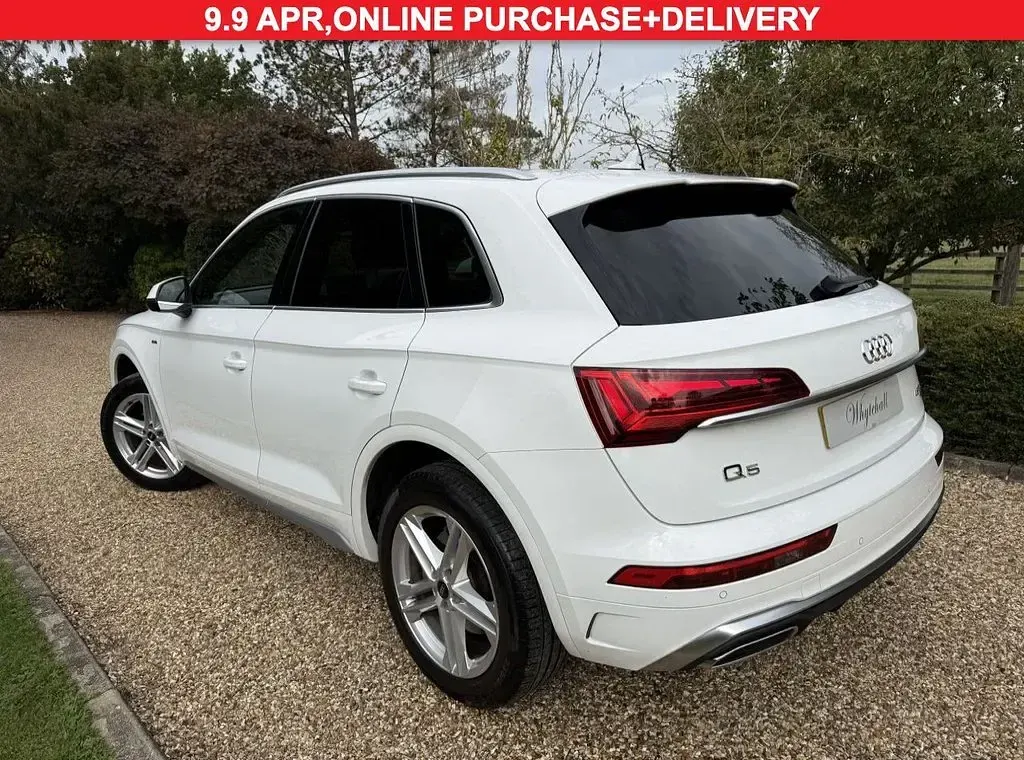 Used Audi Q5 S-Line 265 HP (194 kW) 2022 White SUV
