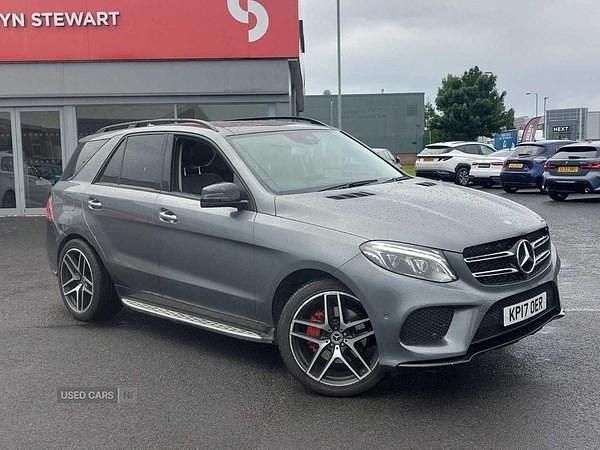 Grey Used 2017 Mercedes GLE350 AMG line Estate | £19,490 (Good price) - Image 1/4