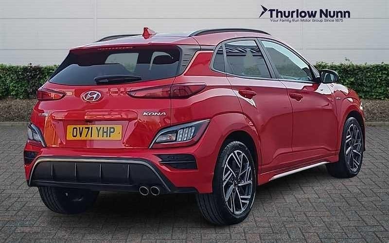Used Hyundai Kona N Line 120 HP (88 kW) 2021 Red SUV