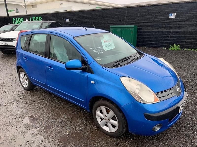 Used Nissan Note SE 2007 Blue MPV