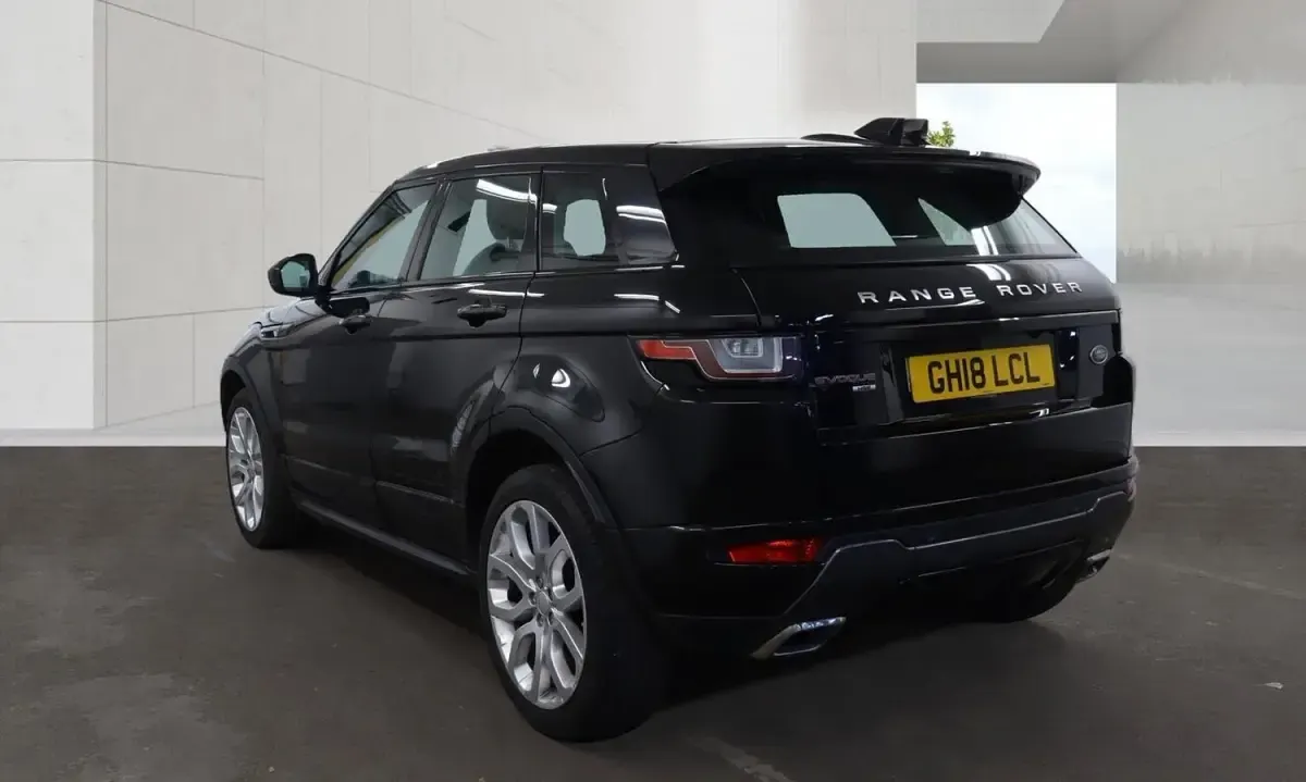 Used Land Rover Range Rover evoque HSE Dynamic 2018 Black SUV