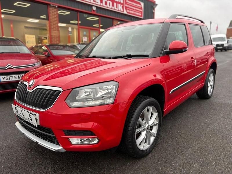 Red Used 2013 Skoda Yeti SE SUV | £7,490 (Fair price) - Image 1/4
