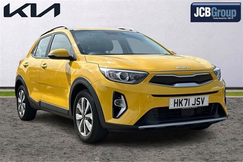 Yellow Used 2022 Kia Stonic 2 SUV | £12,490 (Fair price) - Image 1/4