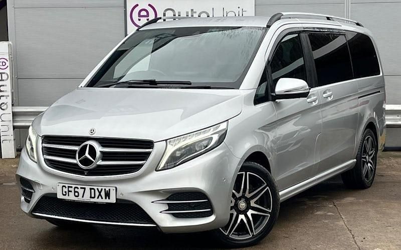 Used Mercedes V250 AMG line 190 HP (139 kW) 2018 Silver MPV