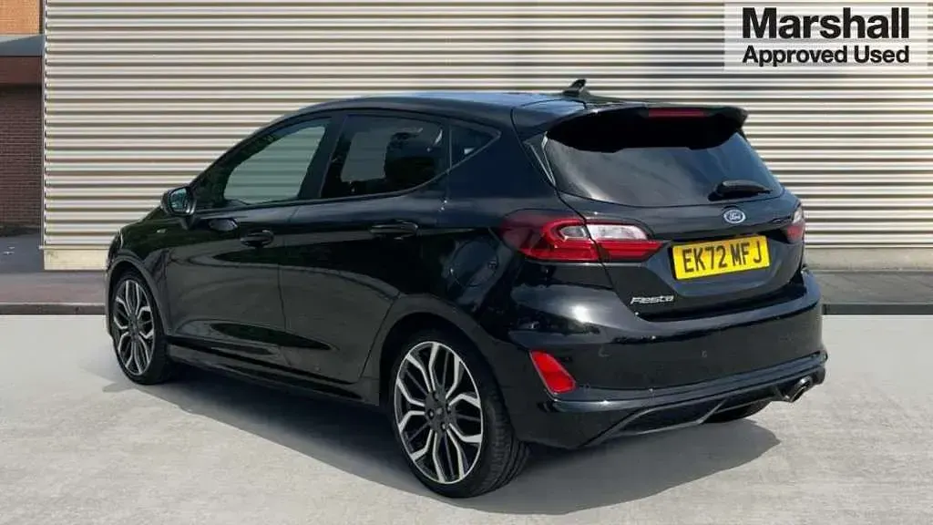 Used Ford Fiesta ST-Line X 100 HP (73 kW) 2022 Black Hatchback