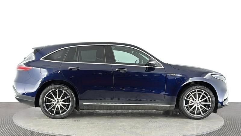 Used Mercedes EQC400 AMG line 300 kW (408 HP) 2020 Blue SUV
