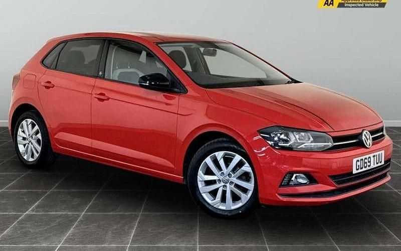 Red Used 2020 VW Polo Beats Hatchback | £9,995 (Good price) - Image 1/2