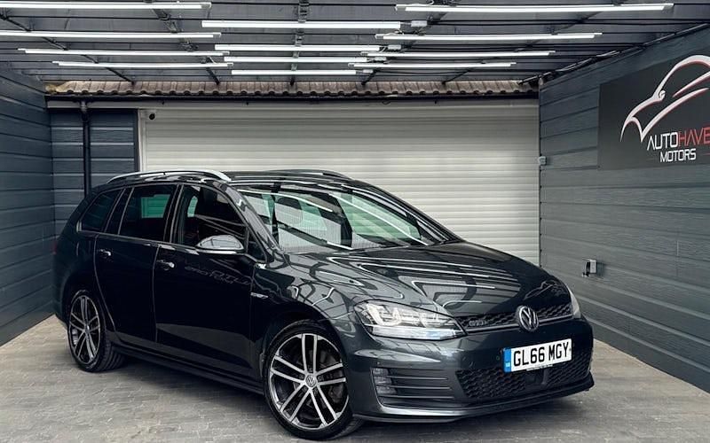 Used VW Golf VII GTD 188 HP (138 kW) 2016 Grey Estate