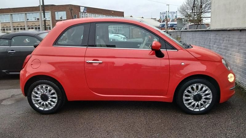 Used Fiat 500 Lounge 69 HP (50 kW) 2016 Pink Hatchback