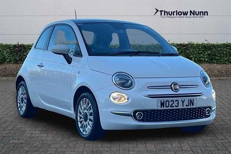 White Used 2023 Fiat 500 Hatchback | £9,315 (Good price) - Image 1/1