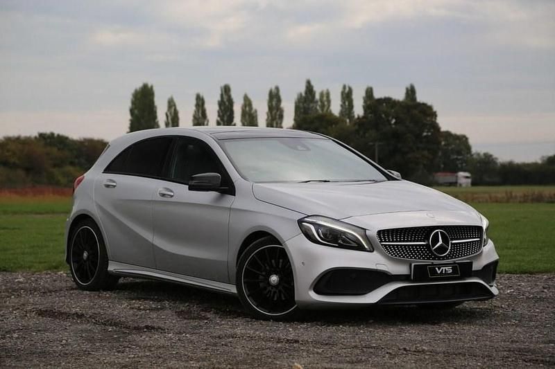 Silver Used 2016 Mercedes A200 AMG Line Premium Plus Hatchback | £10,990 (Fair price) - Image 1/4