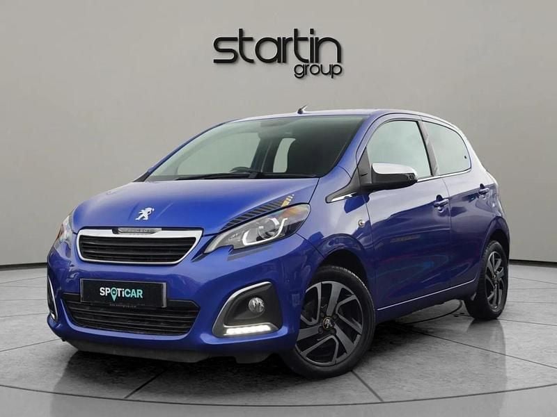Used Peugeot 108 Collection 71 HP (52 kW) 2021 Blue Hatchback