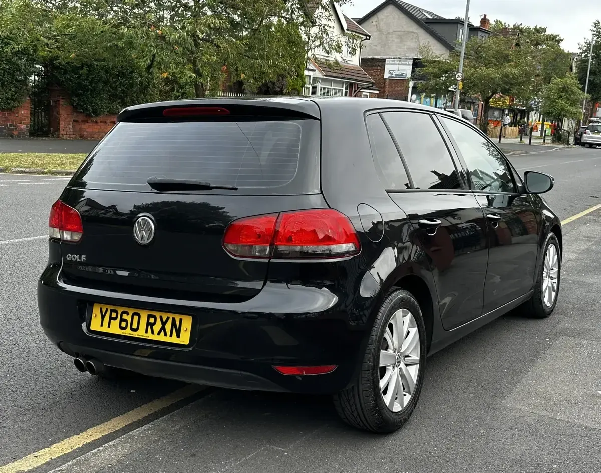 Used VW Golf VI SE 122 HP (89 kW) 2010 Black Hatchback