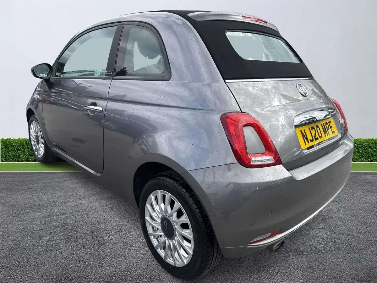Used Fiat 500 Lounge 2020 Grey Cabriolet