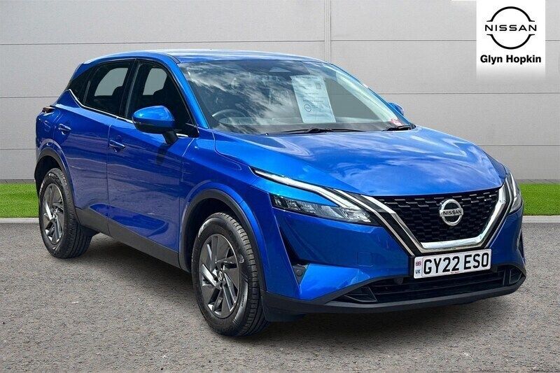 Blue Used 2022 Nissan Qashqai Acenta Premium SUV | £17,830 (Good price) - Image 1/4