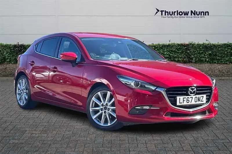 Usado Mazda 3 Inclusive 129 HP (94 kW) 2018 Vermelho Citadino