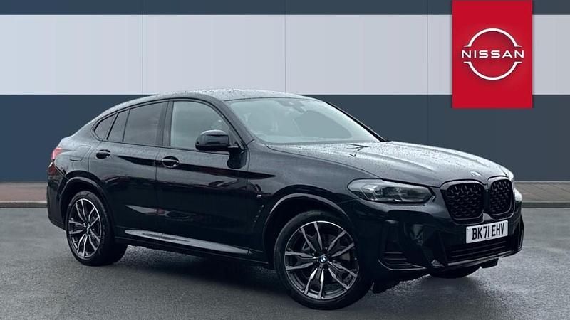 Black Used 2021 BMW X4 M Sport SUV | £26,061 (Fair price) - Image 1/3