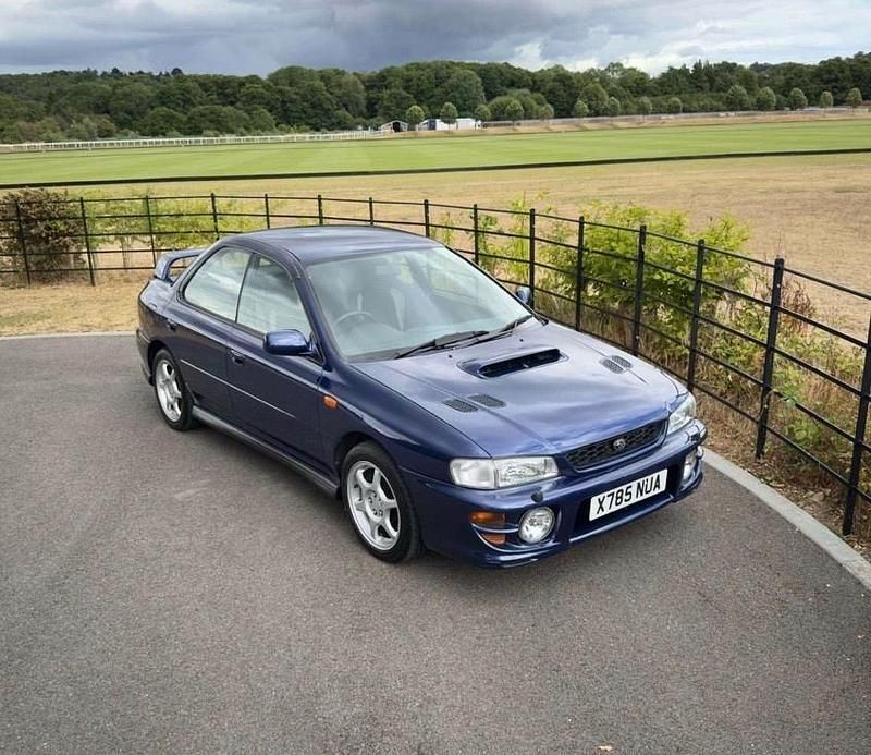 Used Subaru Impreza 218 HP (160 kW) 2000 Blue Sedan