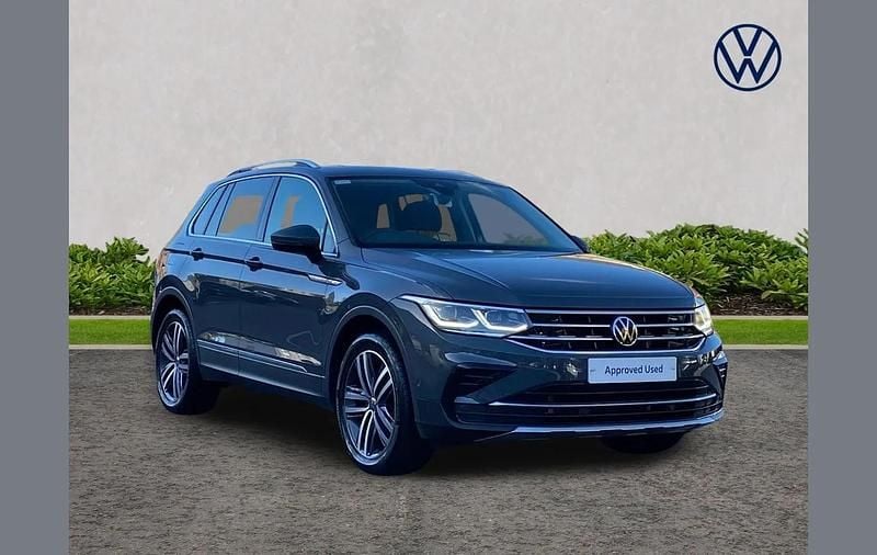 Grey Used 2023 VW Tiguan Elegance SUV | £26,750 (Fair price) - Image 1/4
