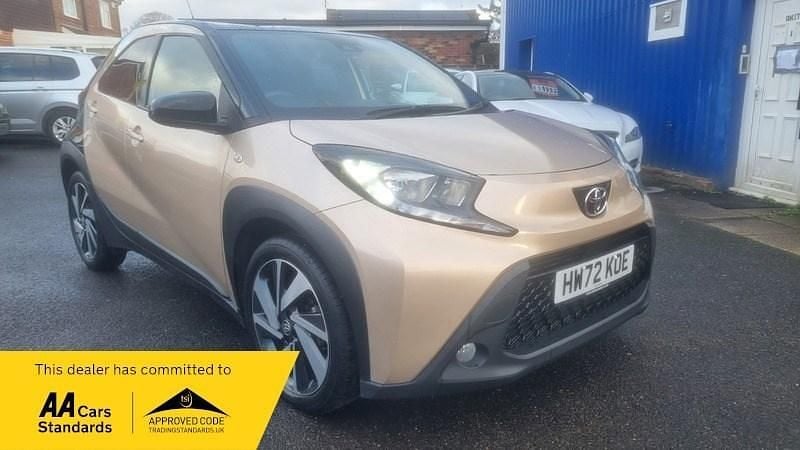 Beige Used 2022 Toyota Aygo Hatchback | £13,995 (Fair price) - Image 1/3