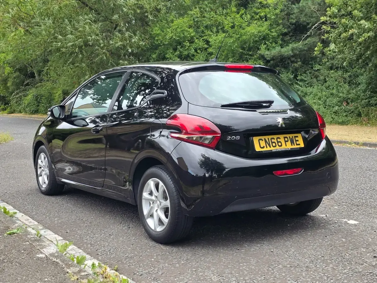 Used Peugeot 208 Active 2016 Black Hatchback