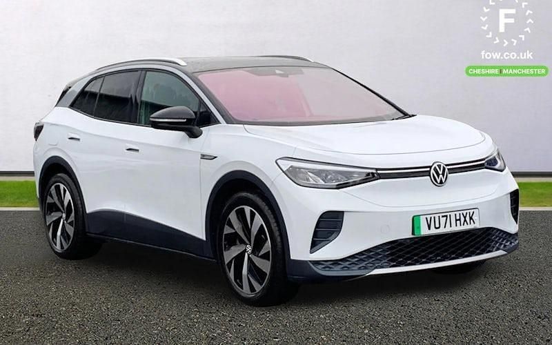 White Used 2021 VW ID.4 Pro Performance SUV | £17,499 (Fair price) - Image 1/4